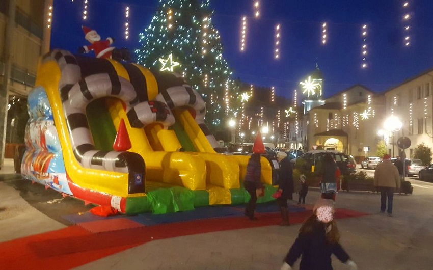 023 Scivolo Babbo Natale 9x6x6