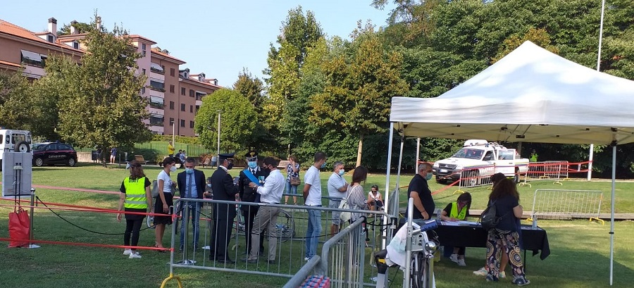 04 Postazione Triage sanificazione su evento